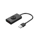 Tarjeta de sonido externa USB con control de volumen silenciador Ledstar