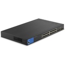 Switch Linksys 24 Puertos Admin Poe+ 4sfp Gigabit