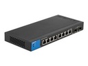 Switch 8 bocas - conmutador Gigabit-inteligente - Linksys-  LGS310C 